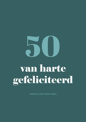 Greetz | Verjaardagskaart | Aanpasbare leeftijd