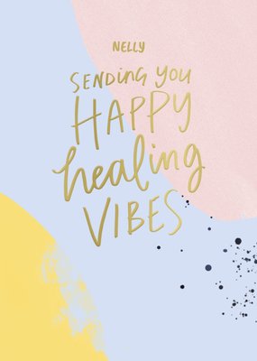 UK Greetings | Beterschapskaart | Happy healing vibes