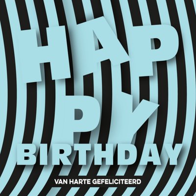 Greetz | Verjaardagskaart | happy birthday