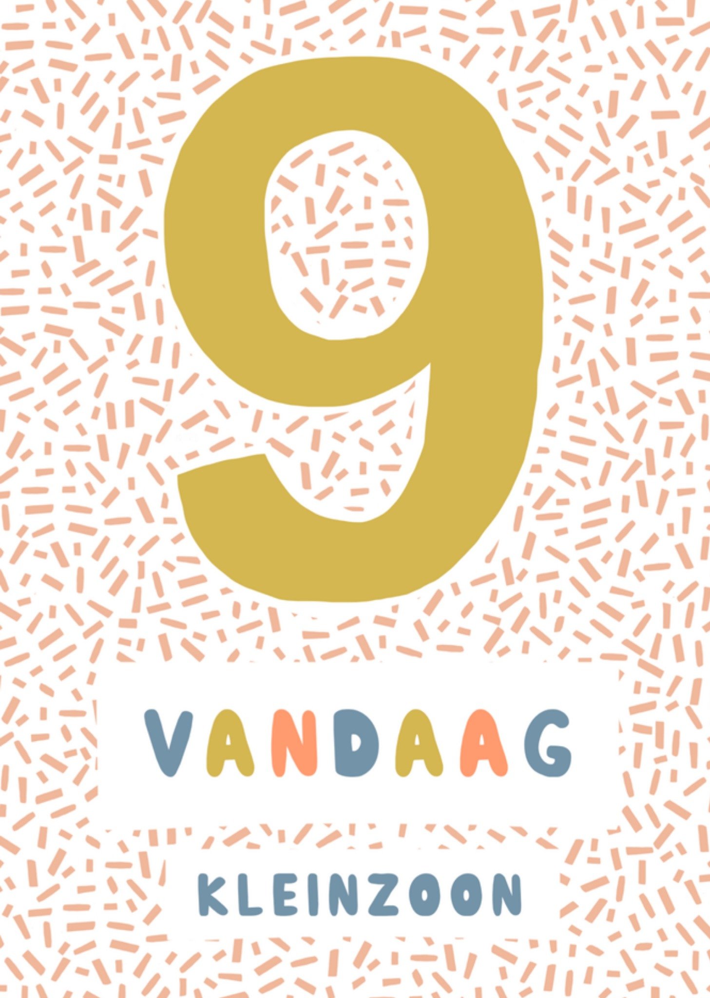 Verjaardag Stippen Kleinzoon Kaart Greetz