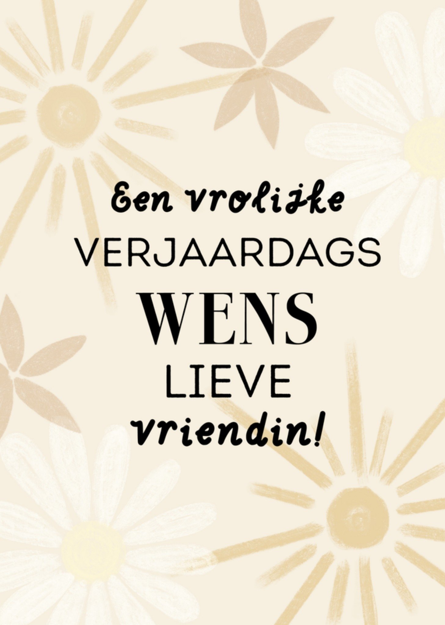 Greetz Verjaardagskaart verjaardagswens Standard Card