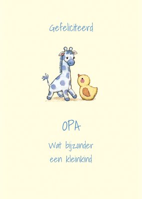 UK Greetings | Geboortekaart | Schattige dieren