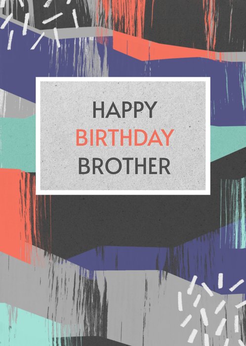 Greetz | Verjaardagskaart | Happy birthday brother