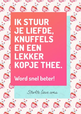 Love Repeat | Beterschapskaart | Lekker kopje thee