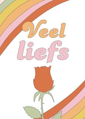 Greetz | Denken aan kaart | roos