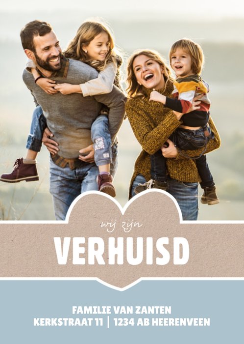 Greetz | Verhuiskaart | Neutraal