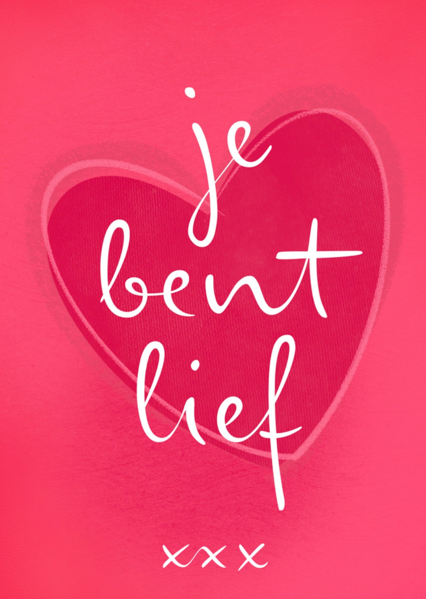 Greetz Valentijnskaart je bent lief xxx Standard Card