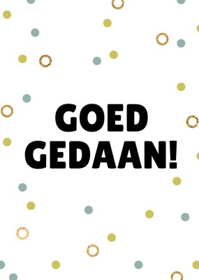 Greetz | Geslaagd kaart | goed gedaan