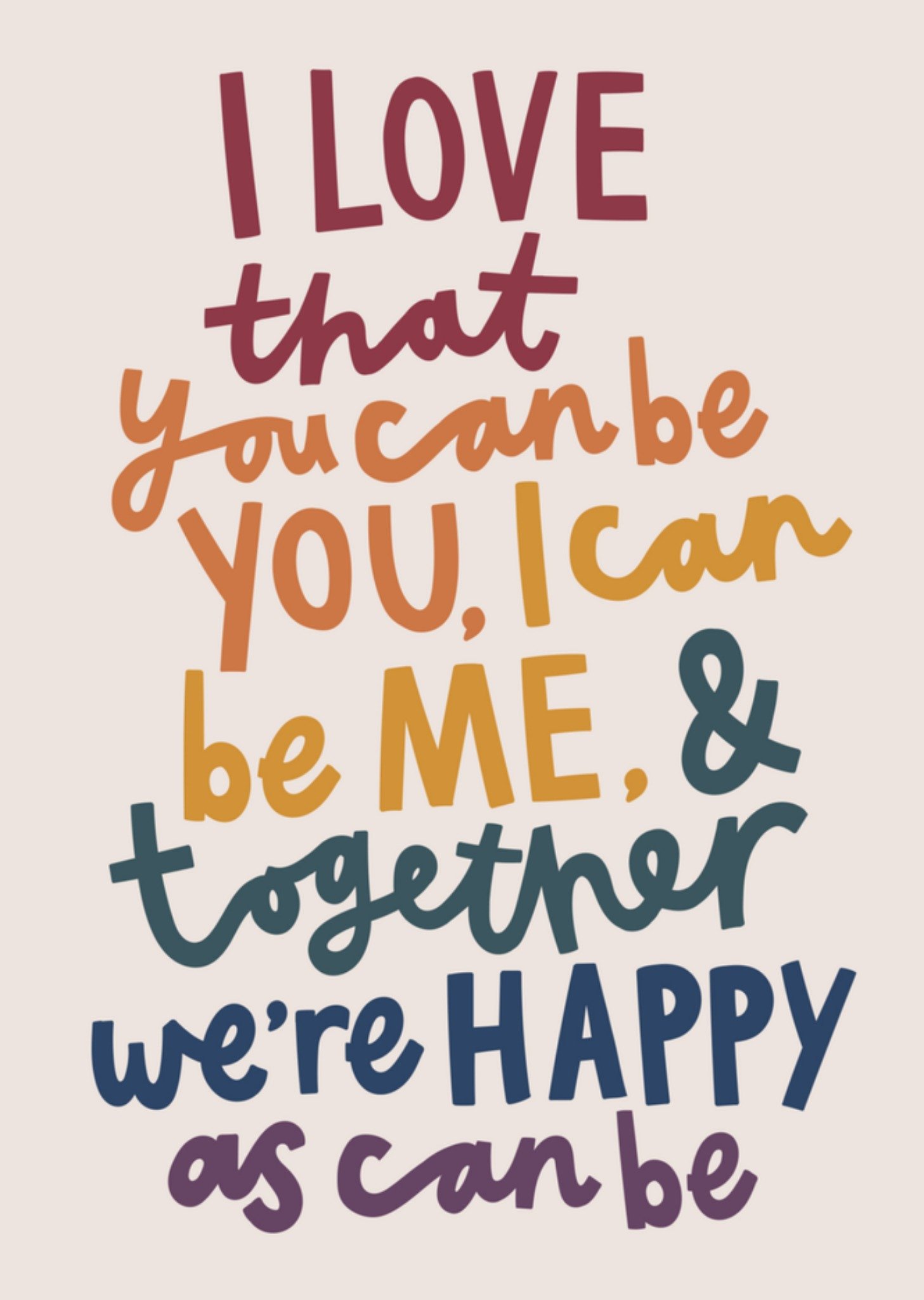 Valentijnskaart kleurrijk Kaart Greetz