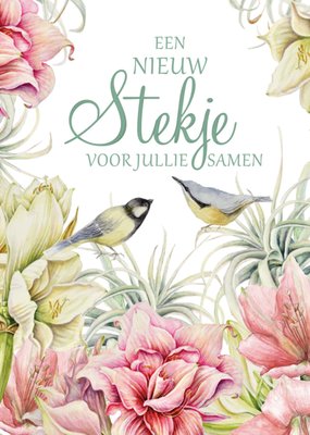 Janneke Brinkman | Nieuwe woning kaart | Een nieuw stekje voor jullie samen