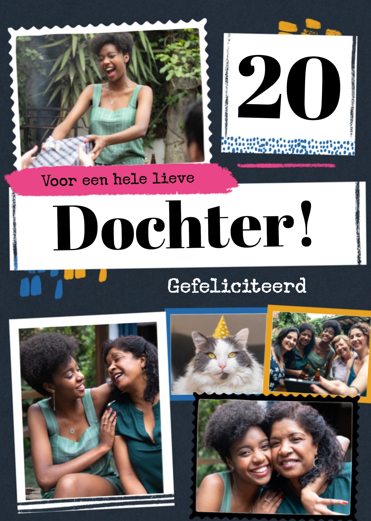 Greetz Verjaardagskaart Jarige dochter Standard Card