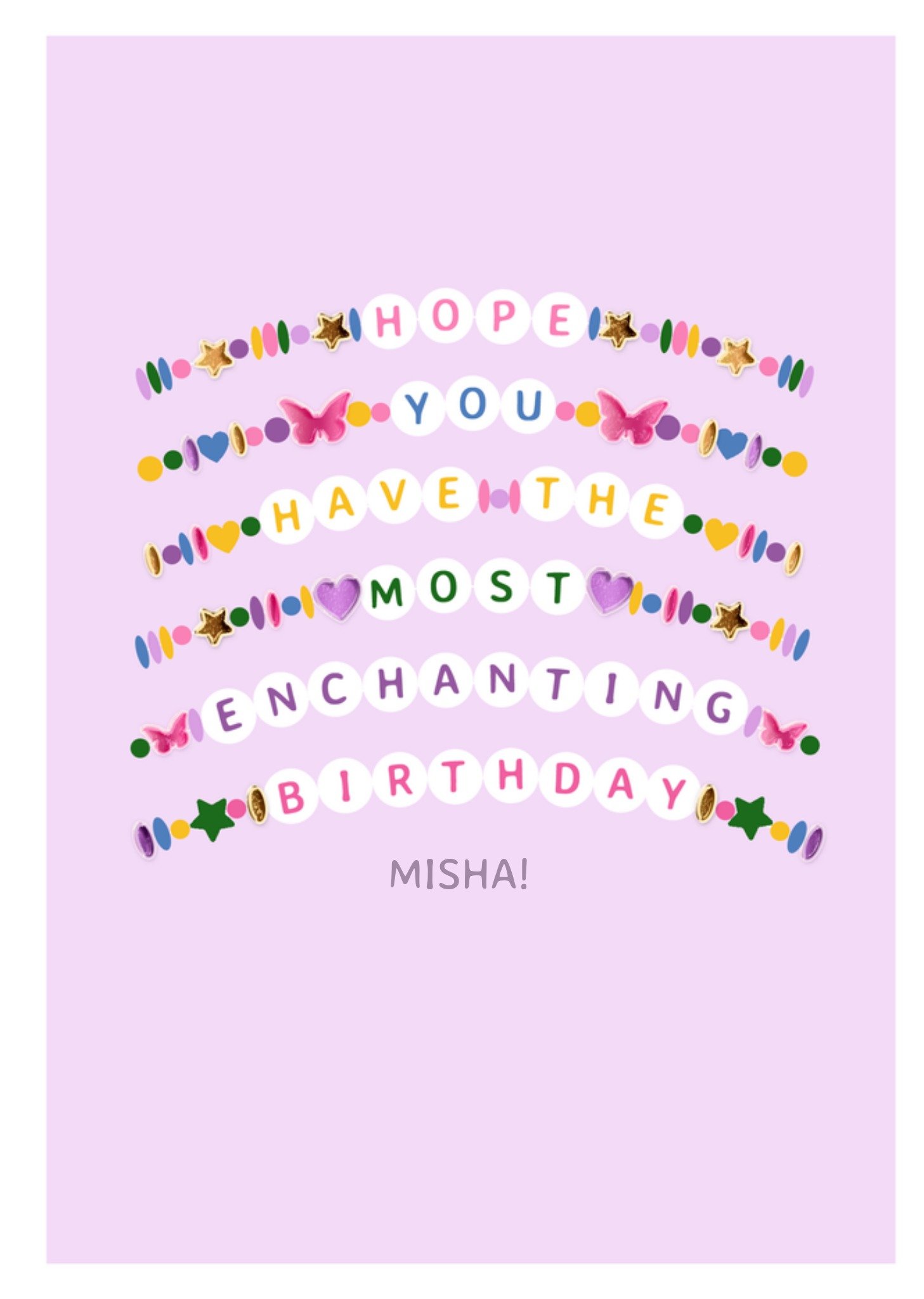 Verjaardagskaart The most enchanting birthday Greetz