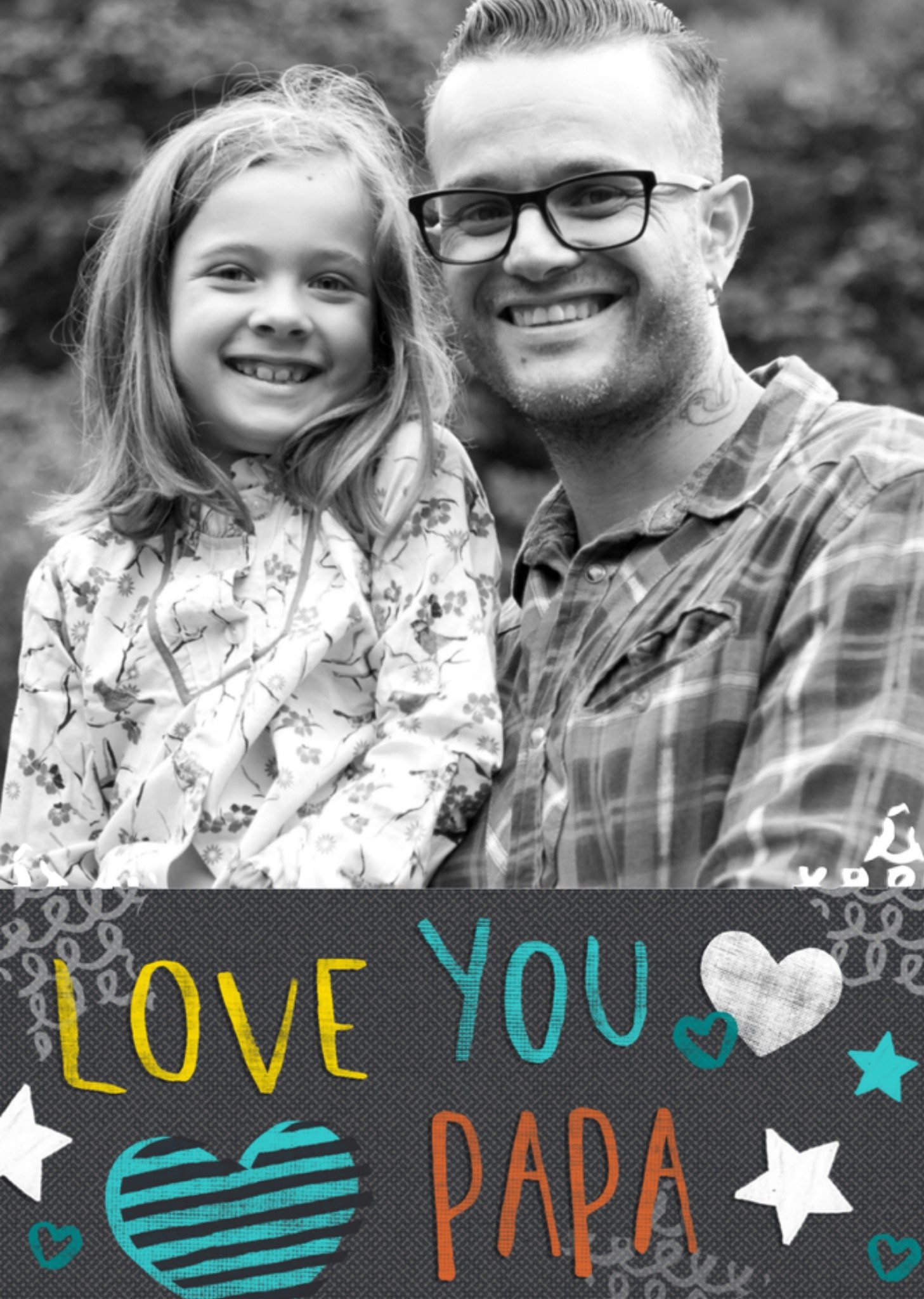 Vaderdagkaart fotokaart vader Kaart Greetz