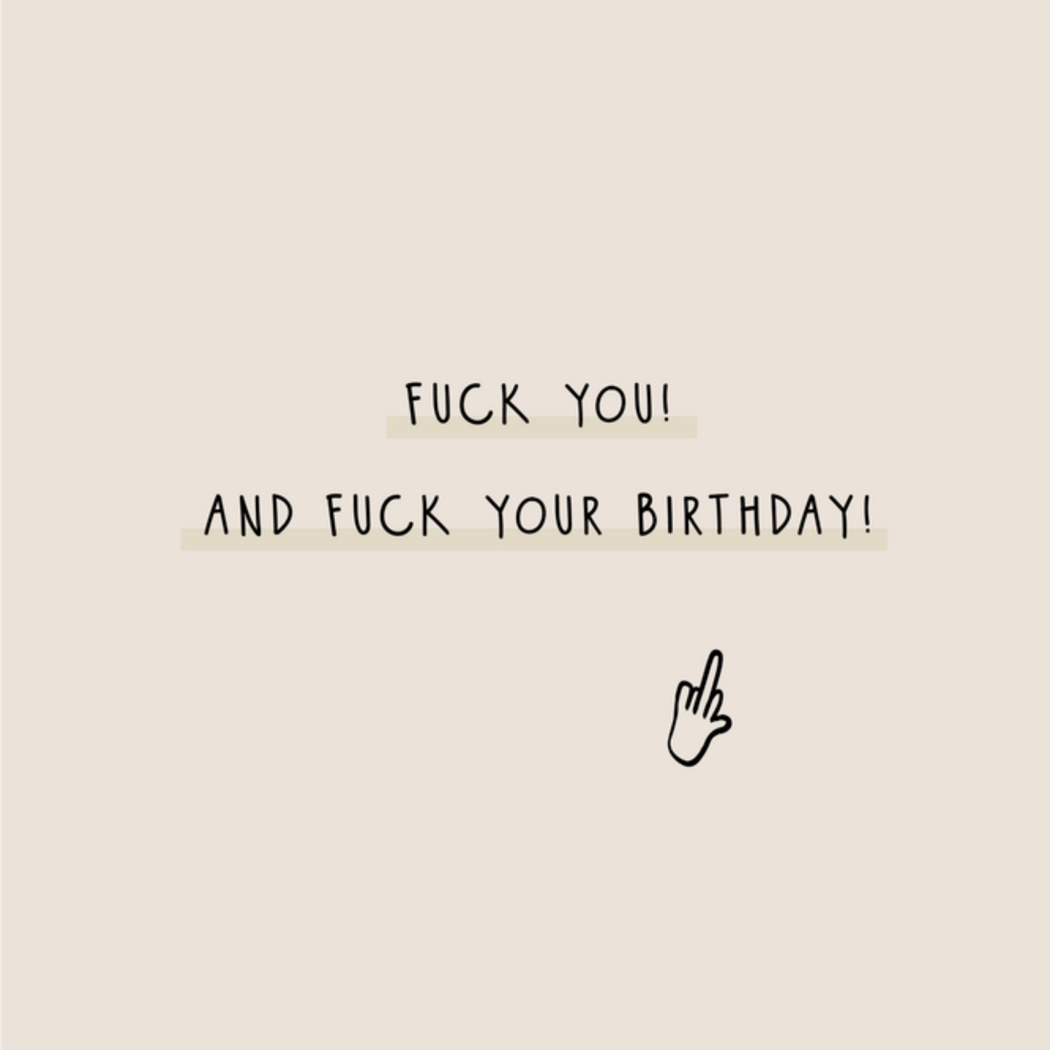 Greetz Verjaardagskaart Funky Vibes Brutaal Vierkant