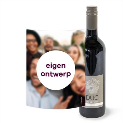 Duc de la Foret | Merlot | met eigen ontwerp | 750 ml