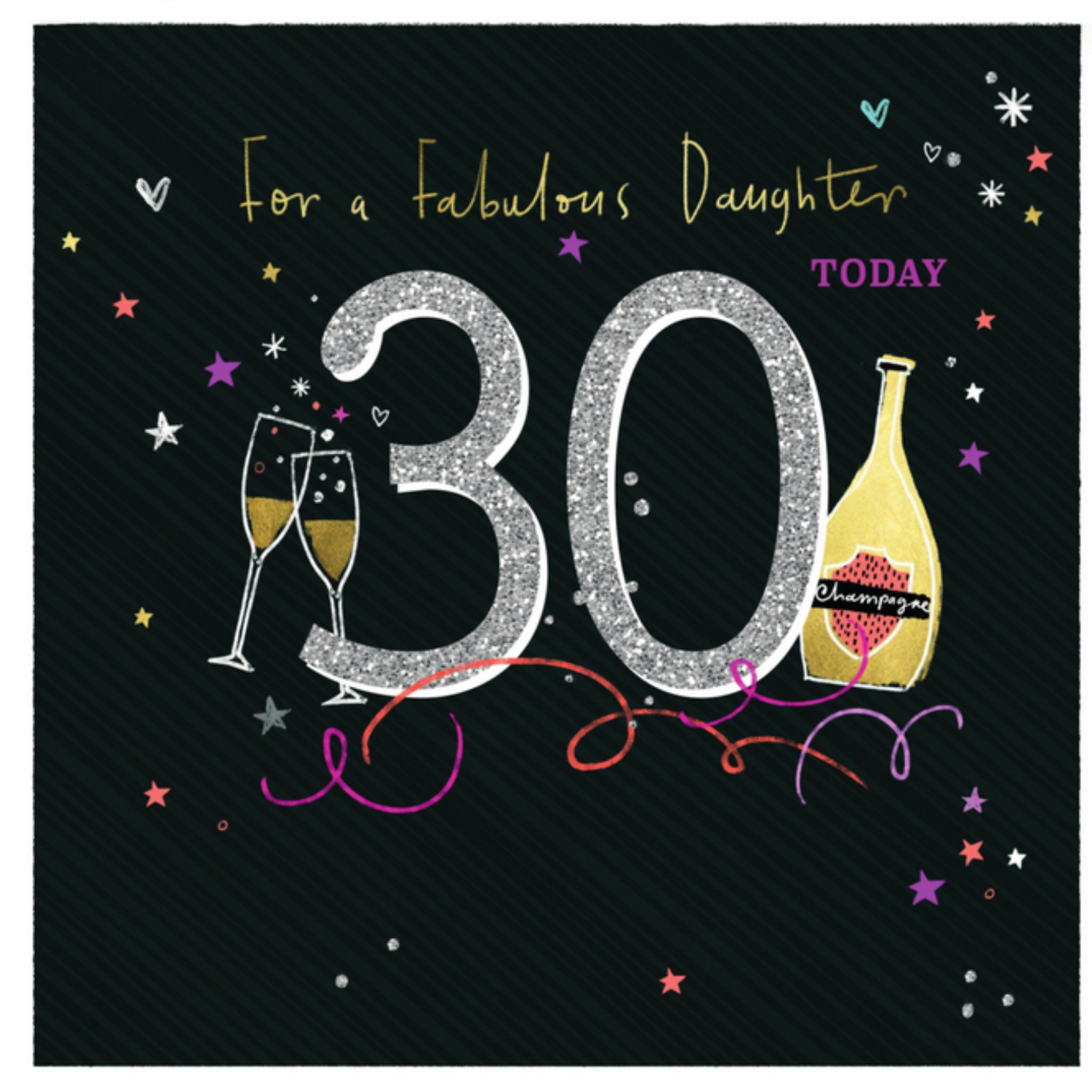 Greetz Verjaardagskaart 30 jaar dochter Vierkant