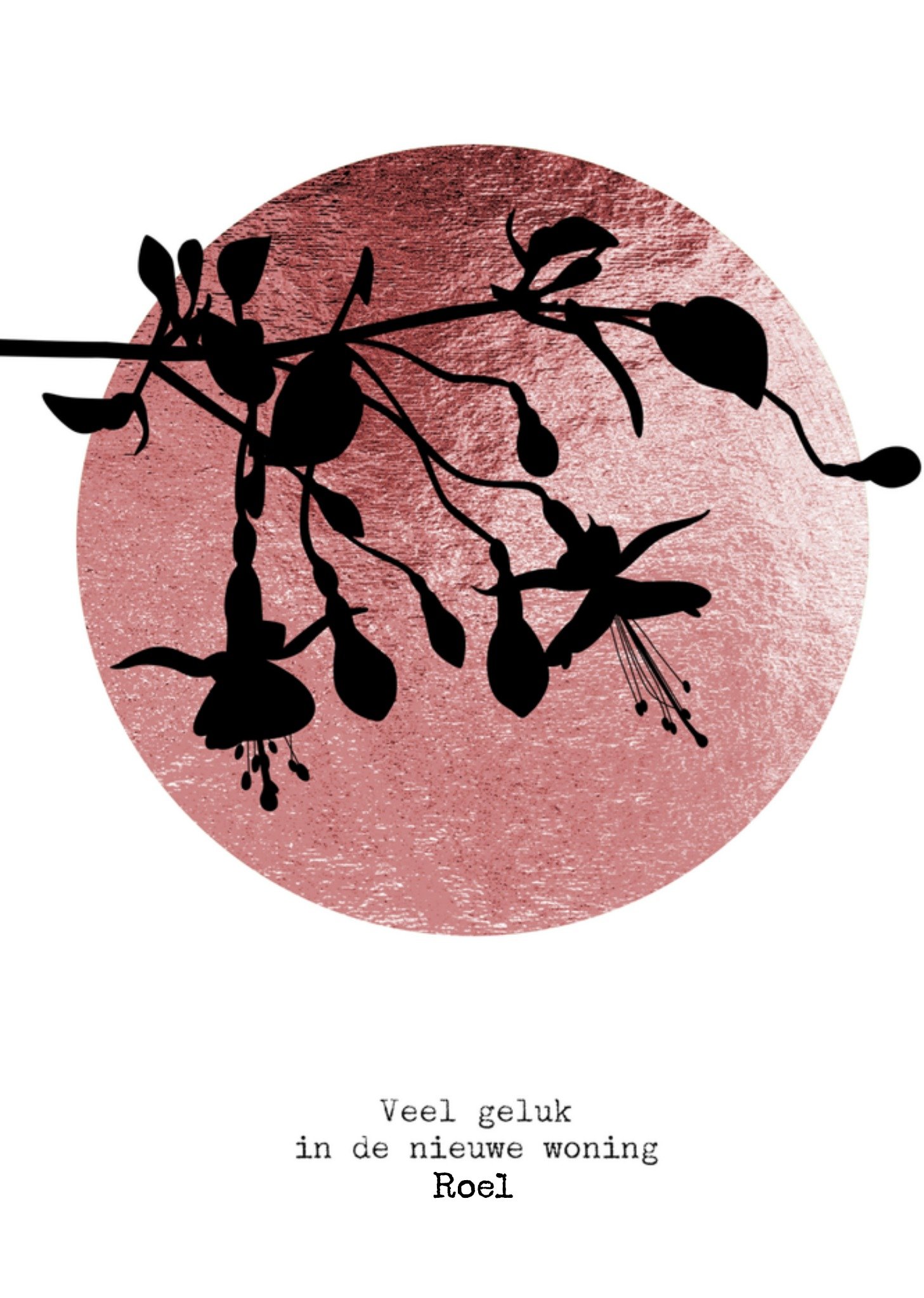 Nieuwe woning Illustratie Kaart Bright Spot