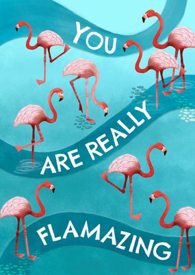 Patricia Hooning | Bedanktkaart | You are really flamazing