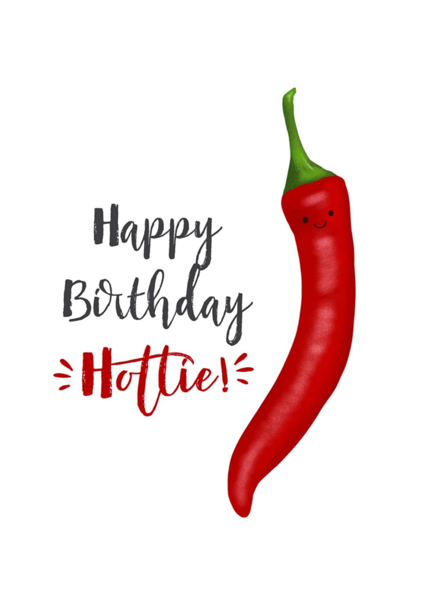 Verjaardagskaart Happy Birthday Hottie Kaart Tsjip