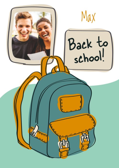 Greetz | Back to school | met foto en naam