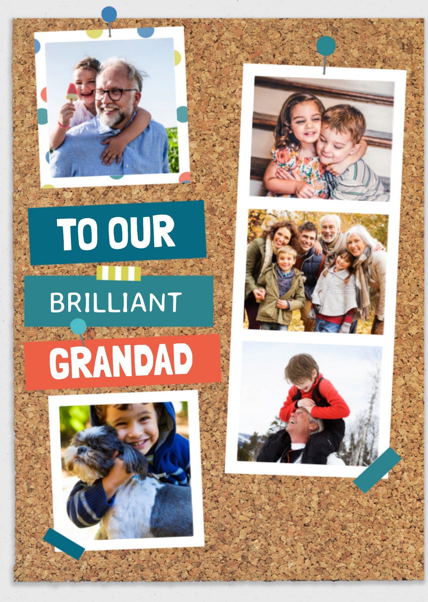 Greetz Verjaardagskaart fotokaart voor opa Standard Card