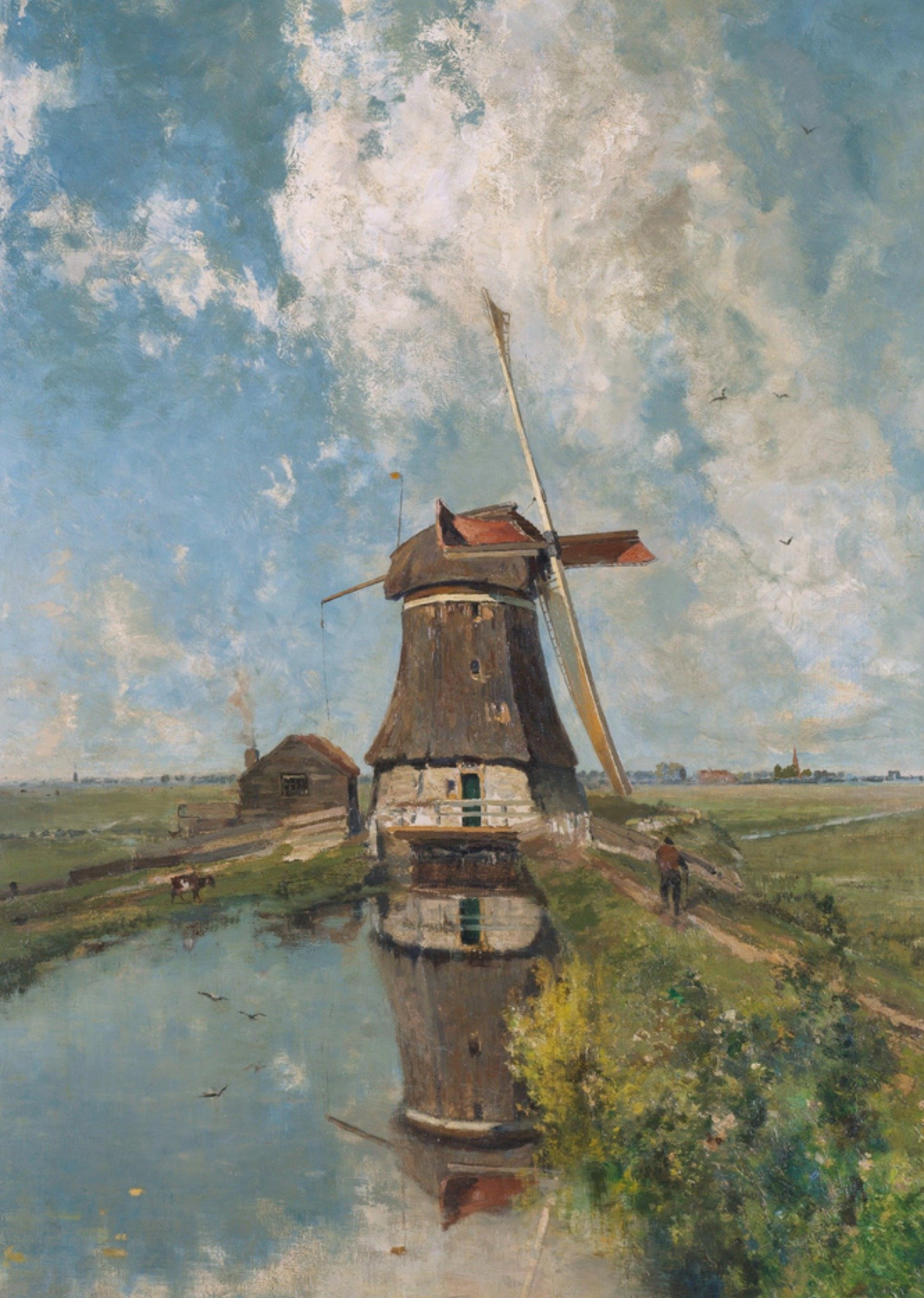 Kunstkaart de maand juli Kaart Klaas de Jong