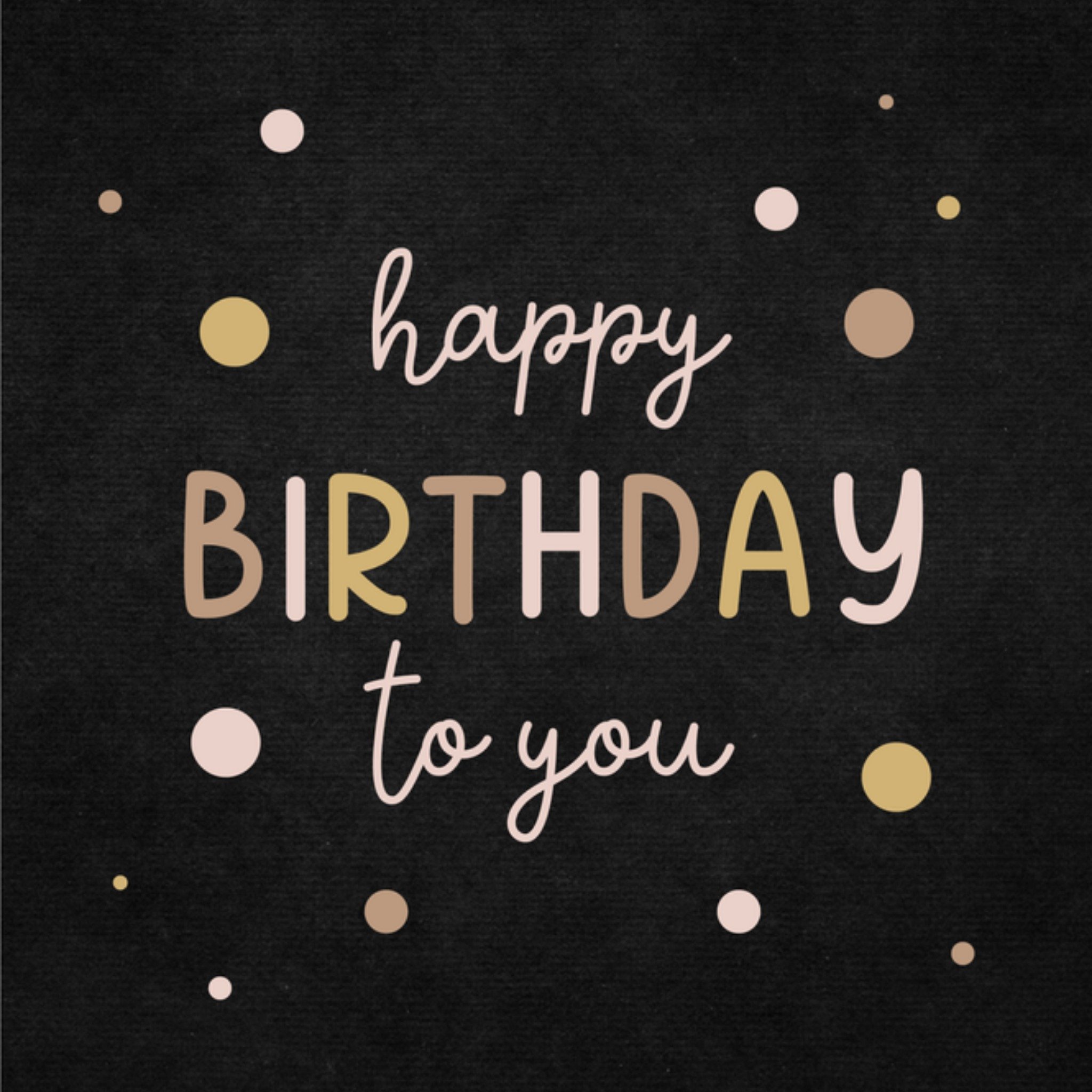 Papercute Verjaardagskaart happy birthday Vierkant