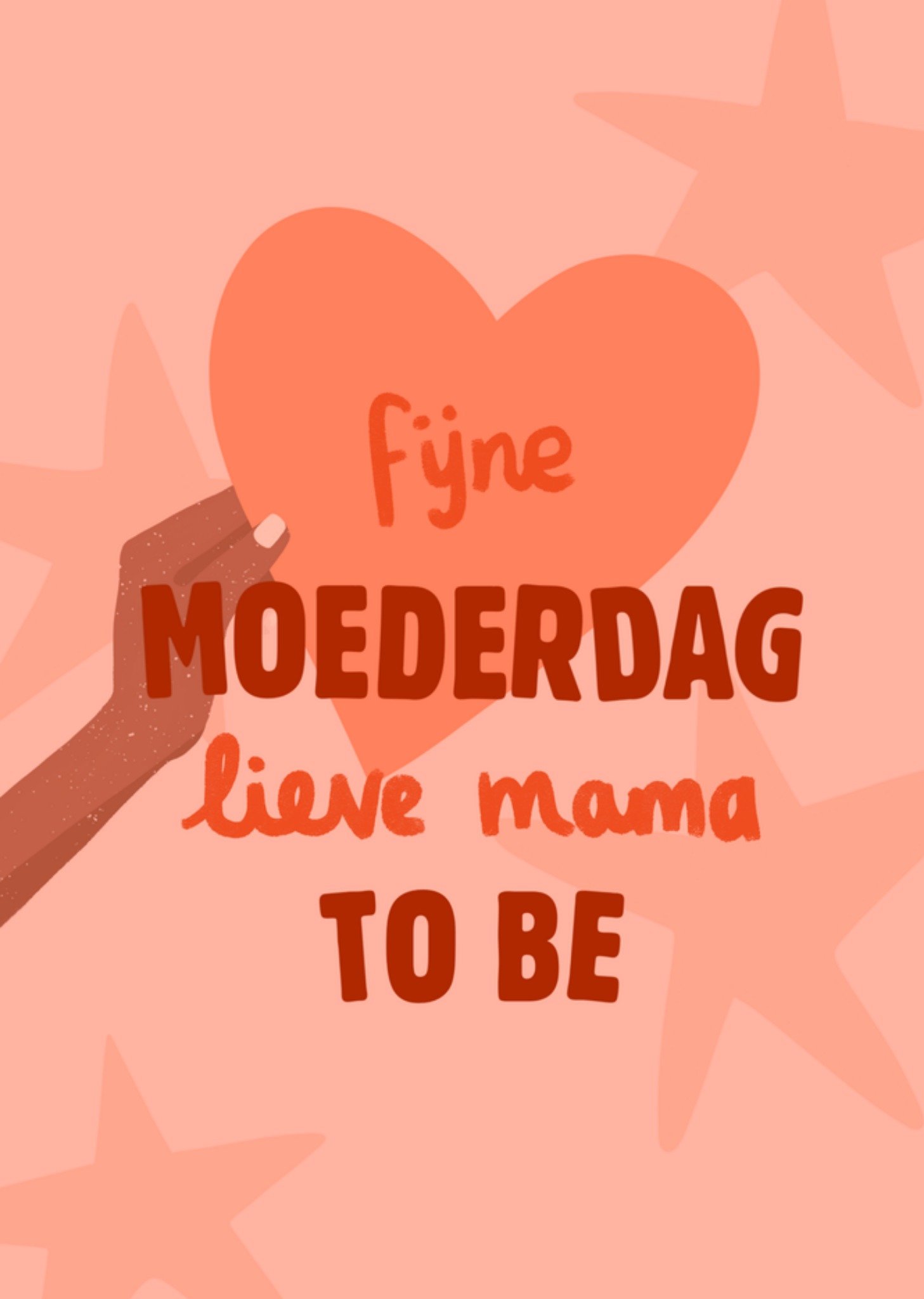 Moederdagkaart Lieve mama to be Kaart Greetz