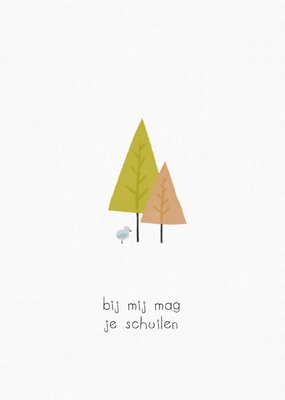 Greetz | Denken aan kaart | bomen | schuilen