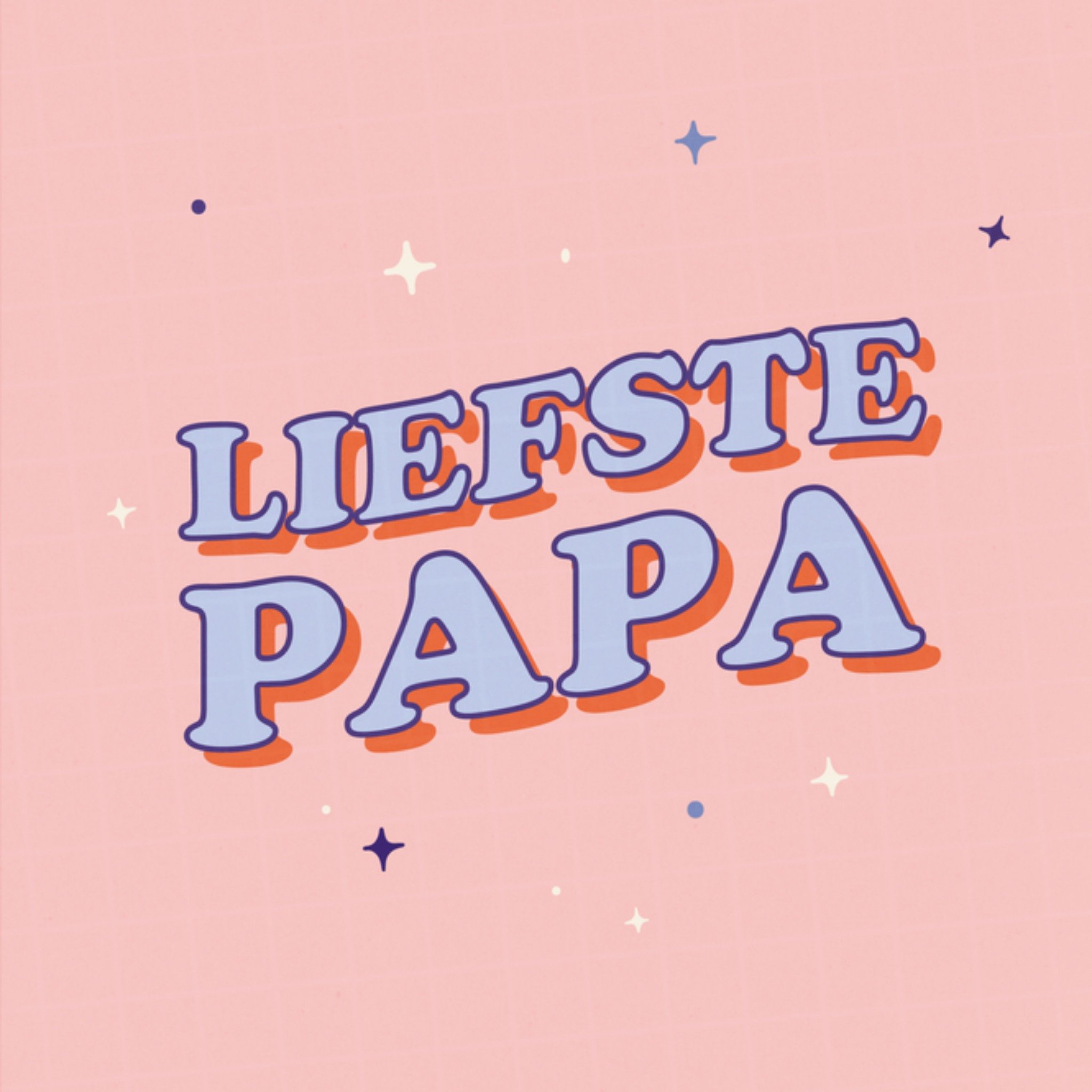 Greetz Vaderdag kaart Liefste papa Vierkant
