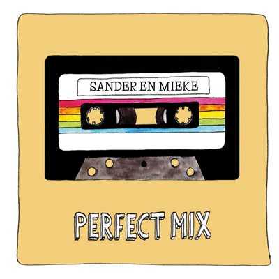 Sandysign | Huwelijkskaart | Perfect mix