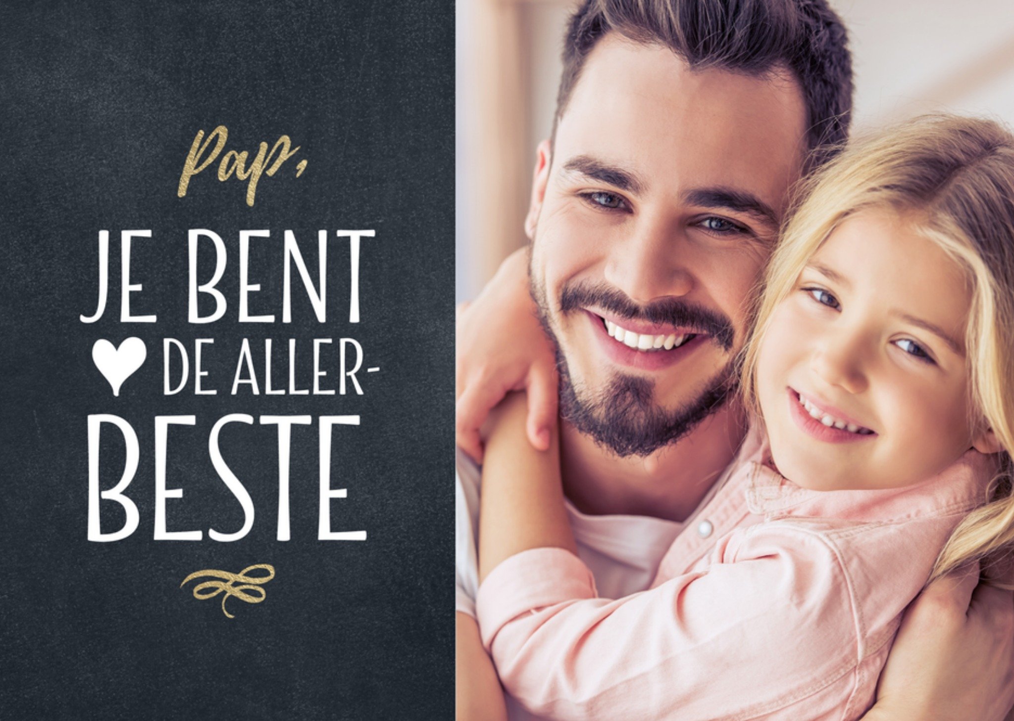 Vaderdagkaart foto Kaart Luckz