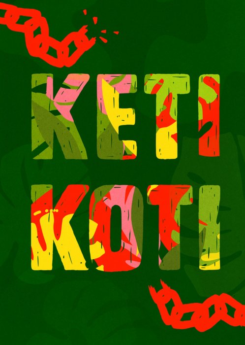 Greetz | Keti Koti kaart | illustratie