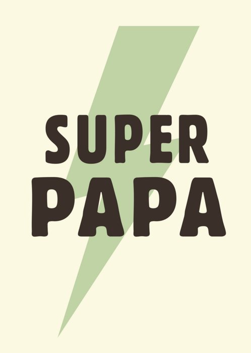 Greetz | Vaderdagkaart | Super papa