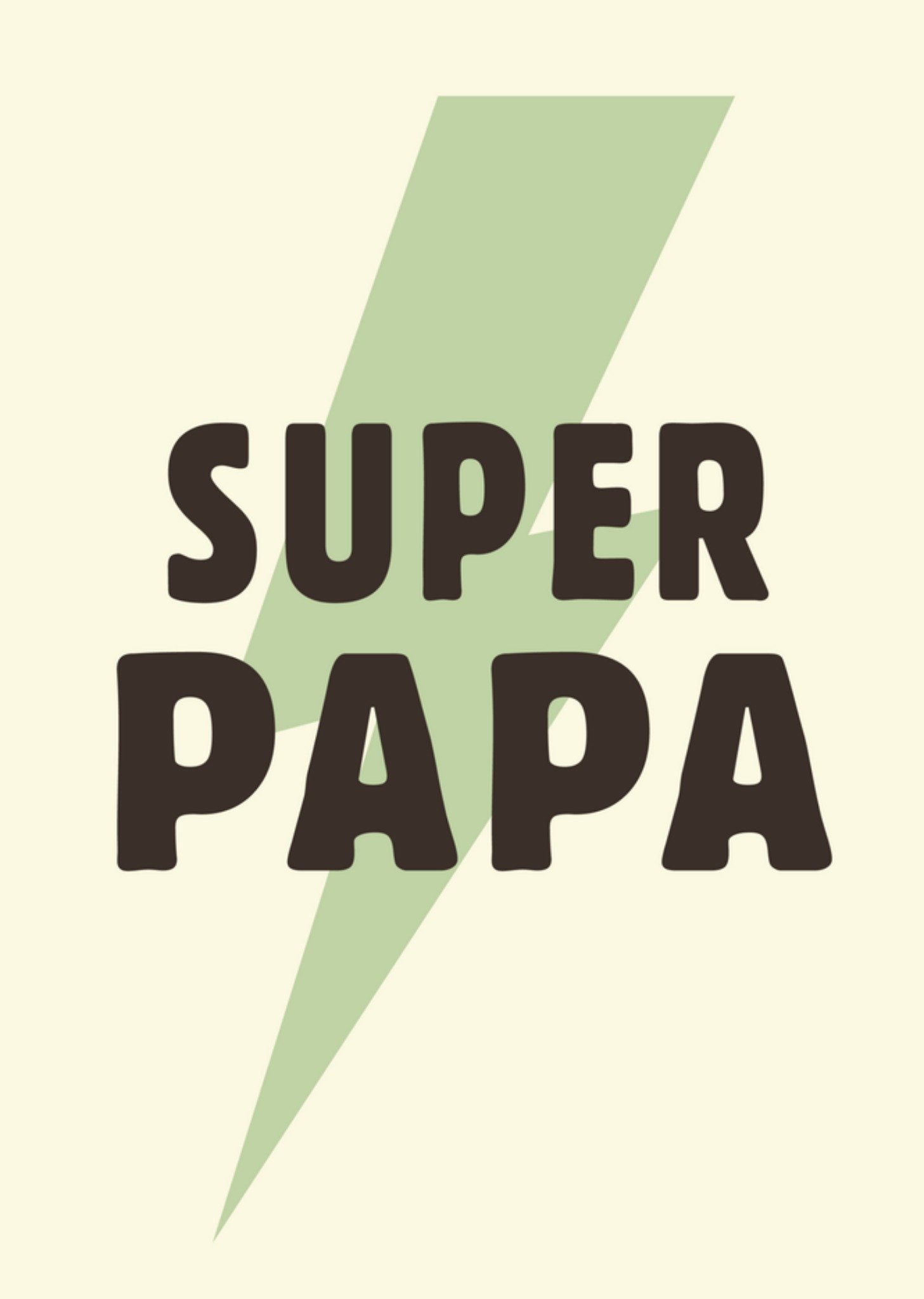 Vaderdagkaart - Super papa