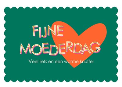 Greetz | Moederdagkaart | Fijne Moederdag | Veel liefs en een warme knuffel