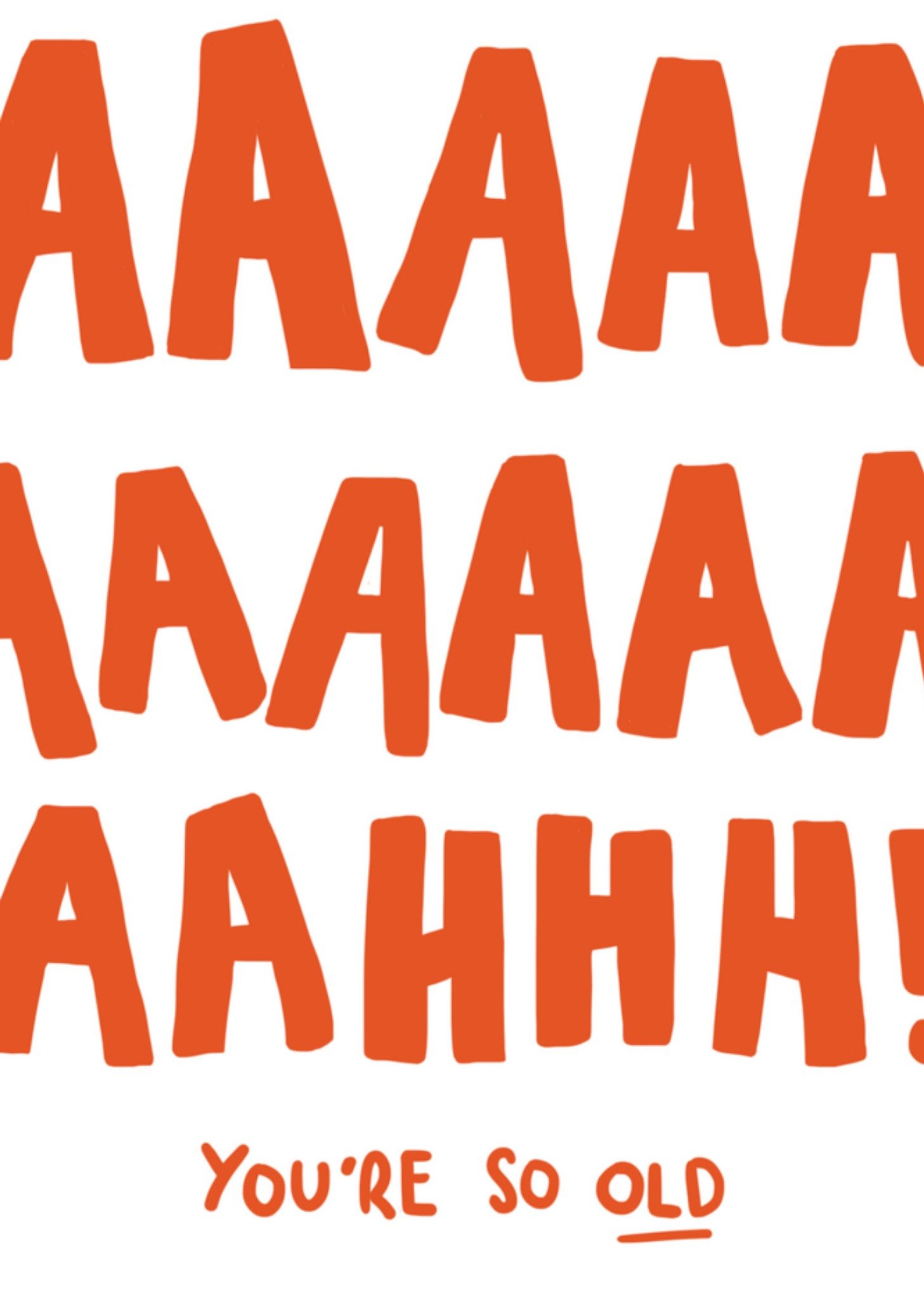 Verjaardagskaart you