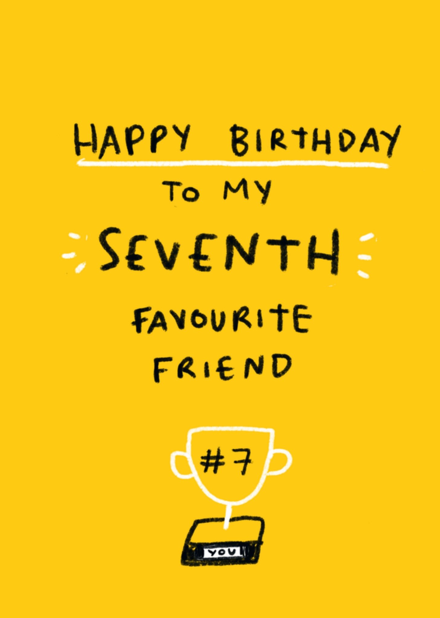 Verjaardag Geel Man Kaart Greetz