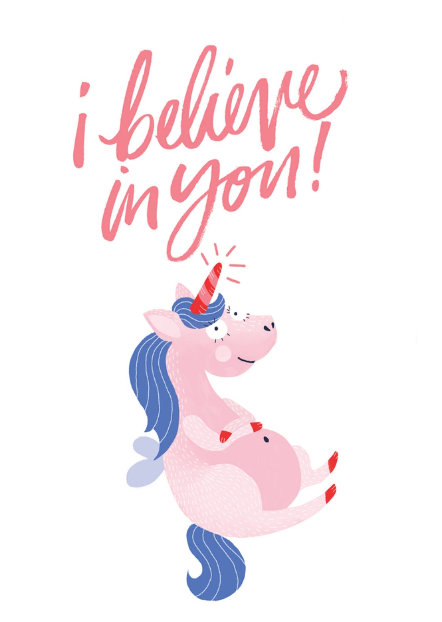 Verjaardagskaart eenhoorn Kaart The Cardy Club