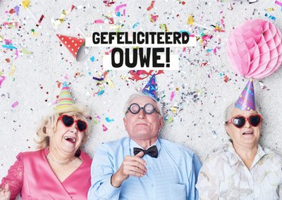 TMS | Verjaardagskaart | Gefeliciteerd Ouwe!