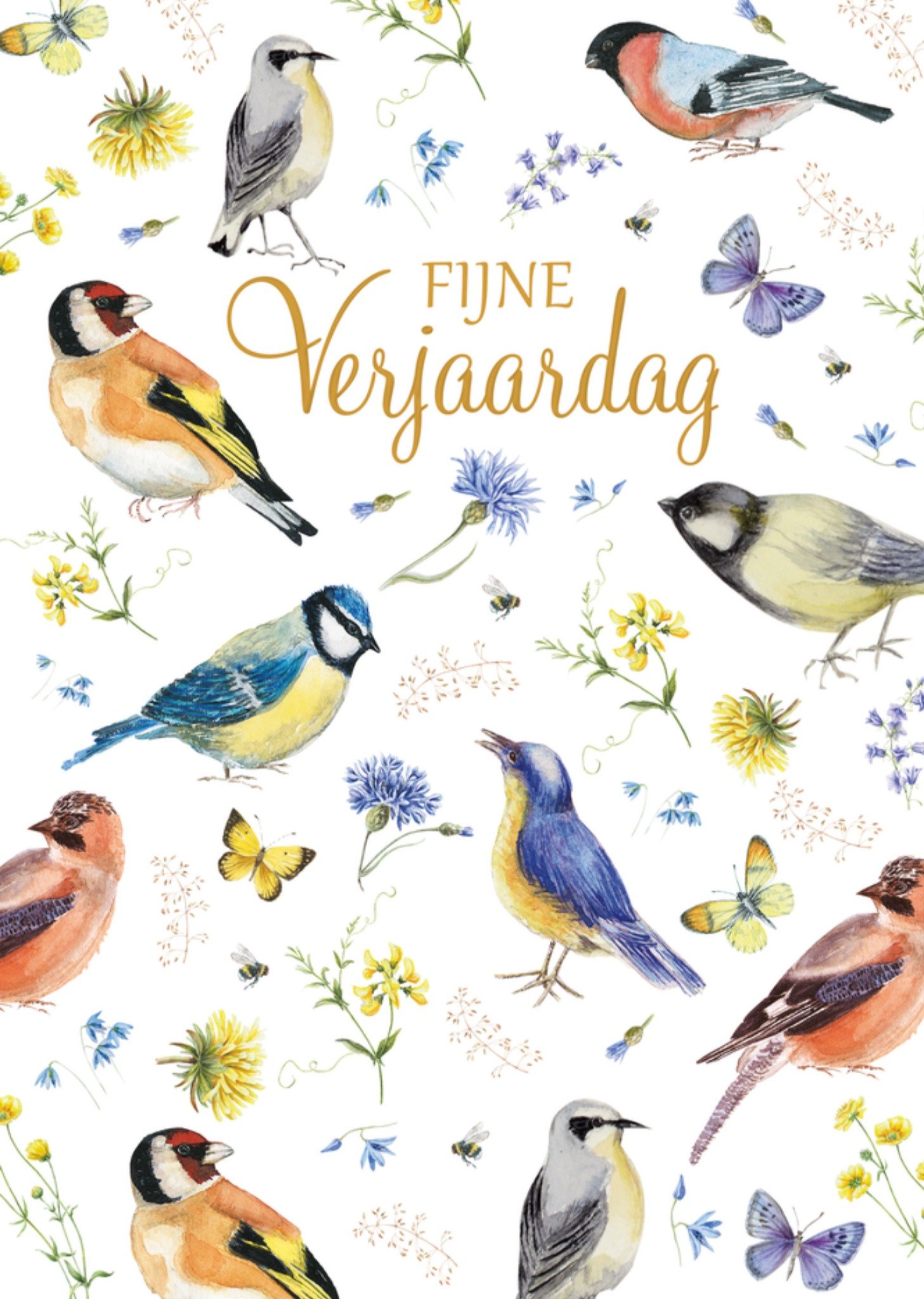 Verjaardagskaart Fijne verjaardag Kaart Janneke Brinkman