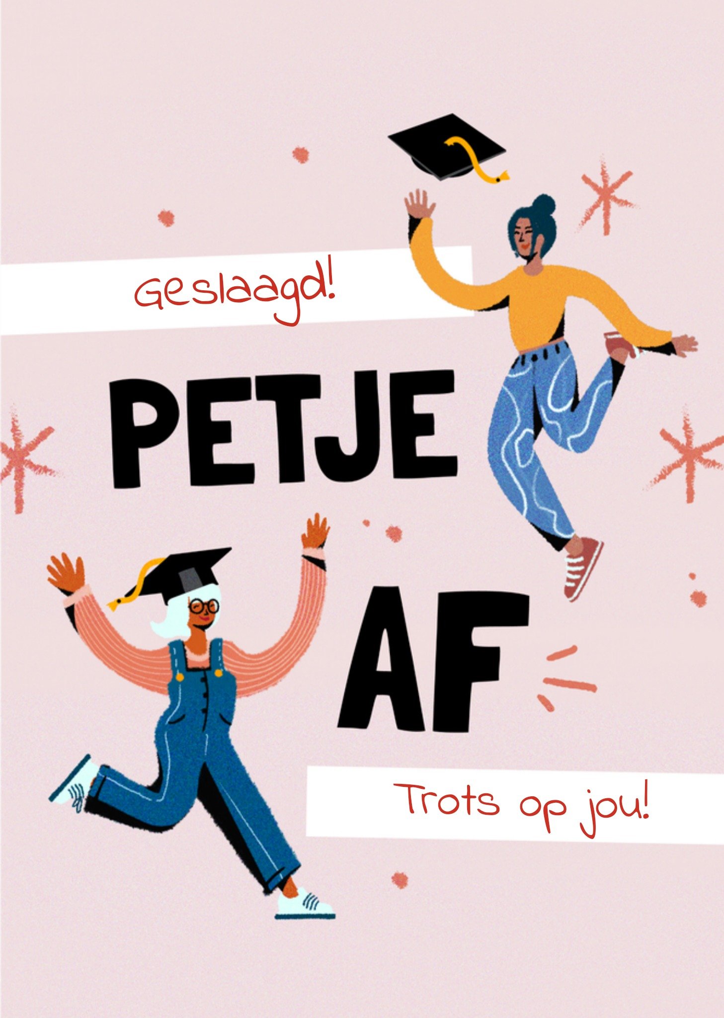 Greetz Geslaagd kaart Trots op jou Standard Card