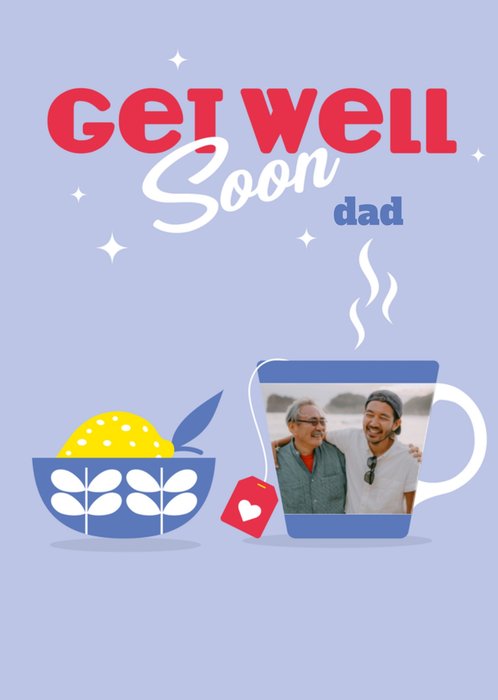 Paperclip | Beterschapskaart | Get well soon dad