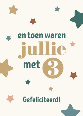 Papercute | Geboortekaart | Sterren