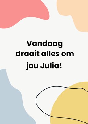 Greetz | Verjaardagskaart | met aanpasbare naam