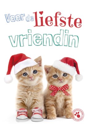 Studio Pets | Kerstkaart | Vriendin