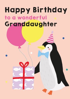 Greetz | Verjaardagskaart | Happy birthday pinguin