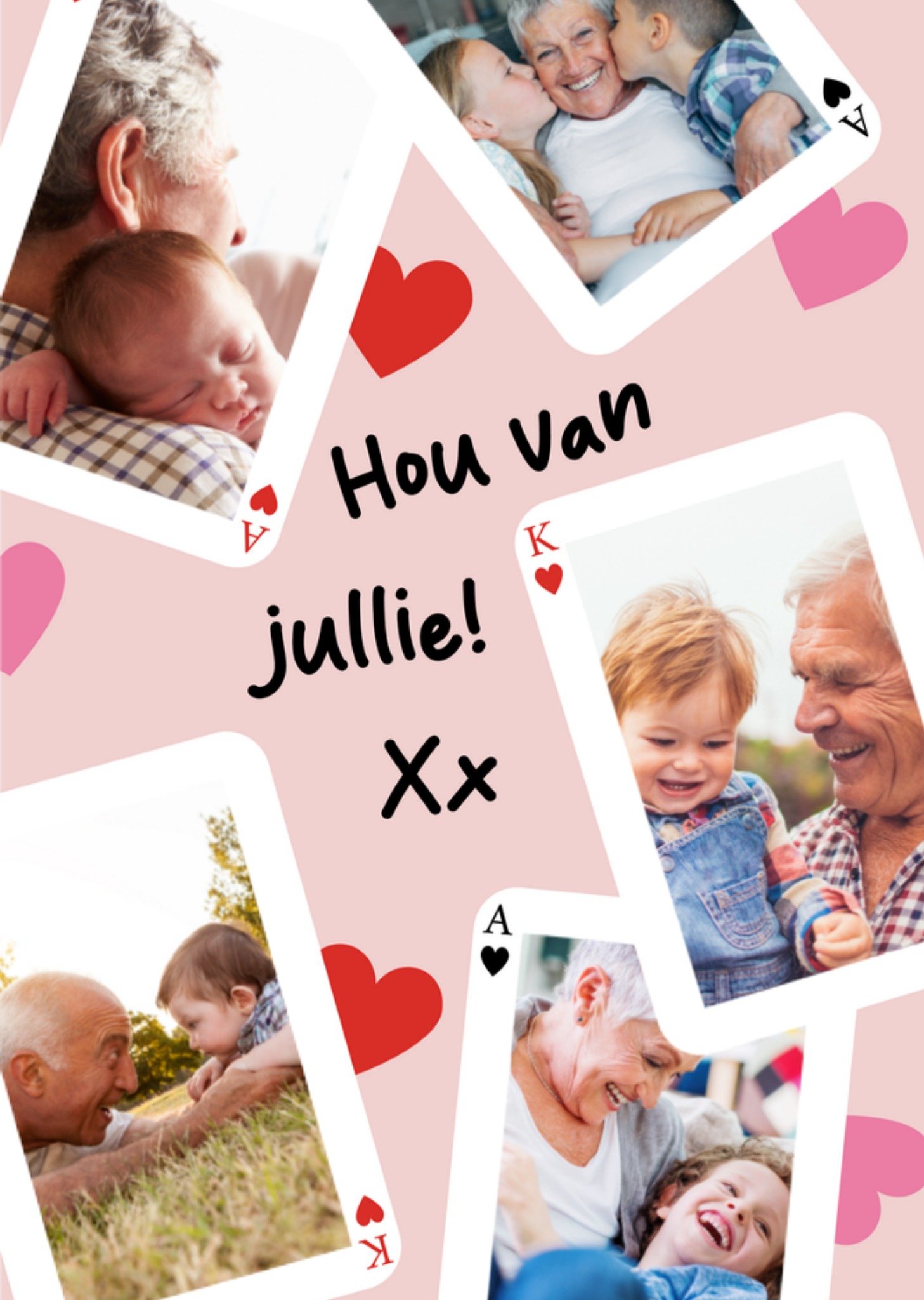 Valentijnskaart Speelkaarten Ouders Kaart Greetz