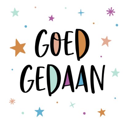 Papercute | Felicitatiekaart | goed gedaan