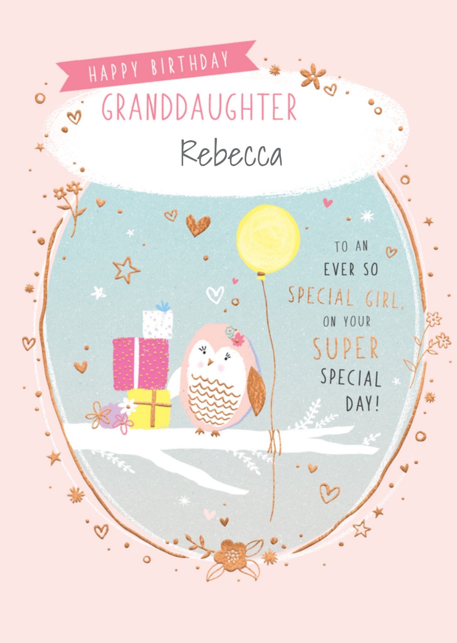 Verjaardagskaart lief met naam Kaart Paperlink